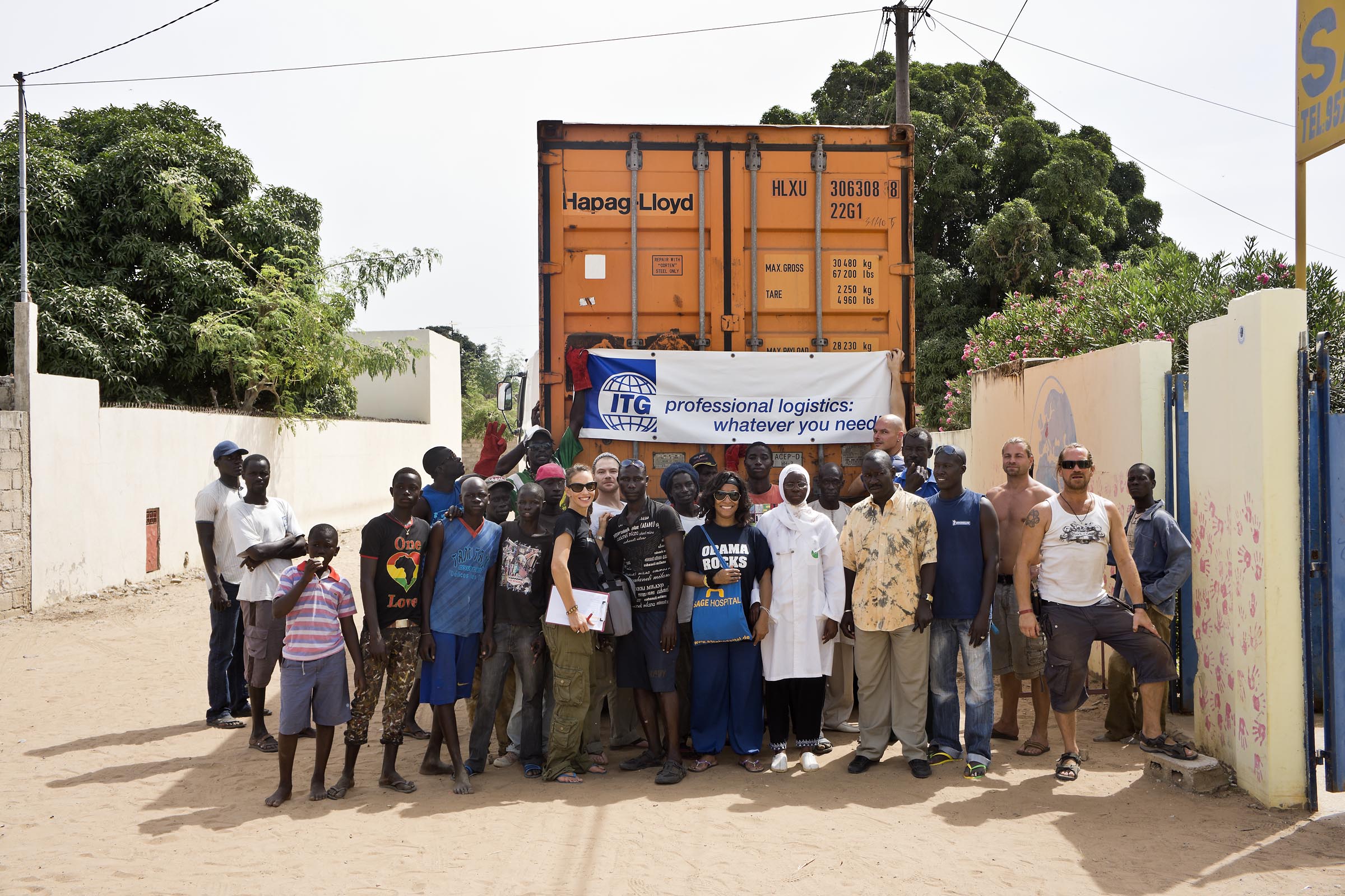 Foto aus dem SAGE Hospital, Mbour, Senegal