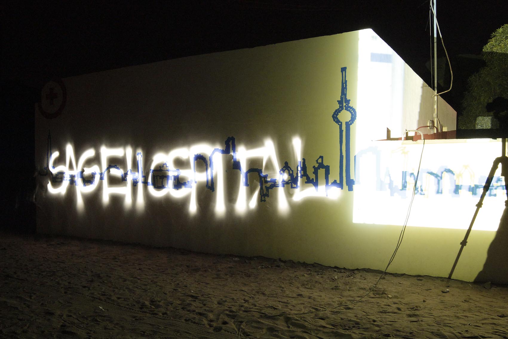 10 Jahre Hospital Projection
