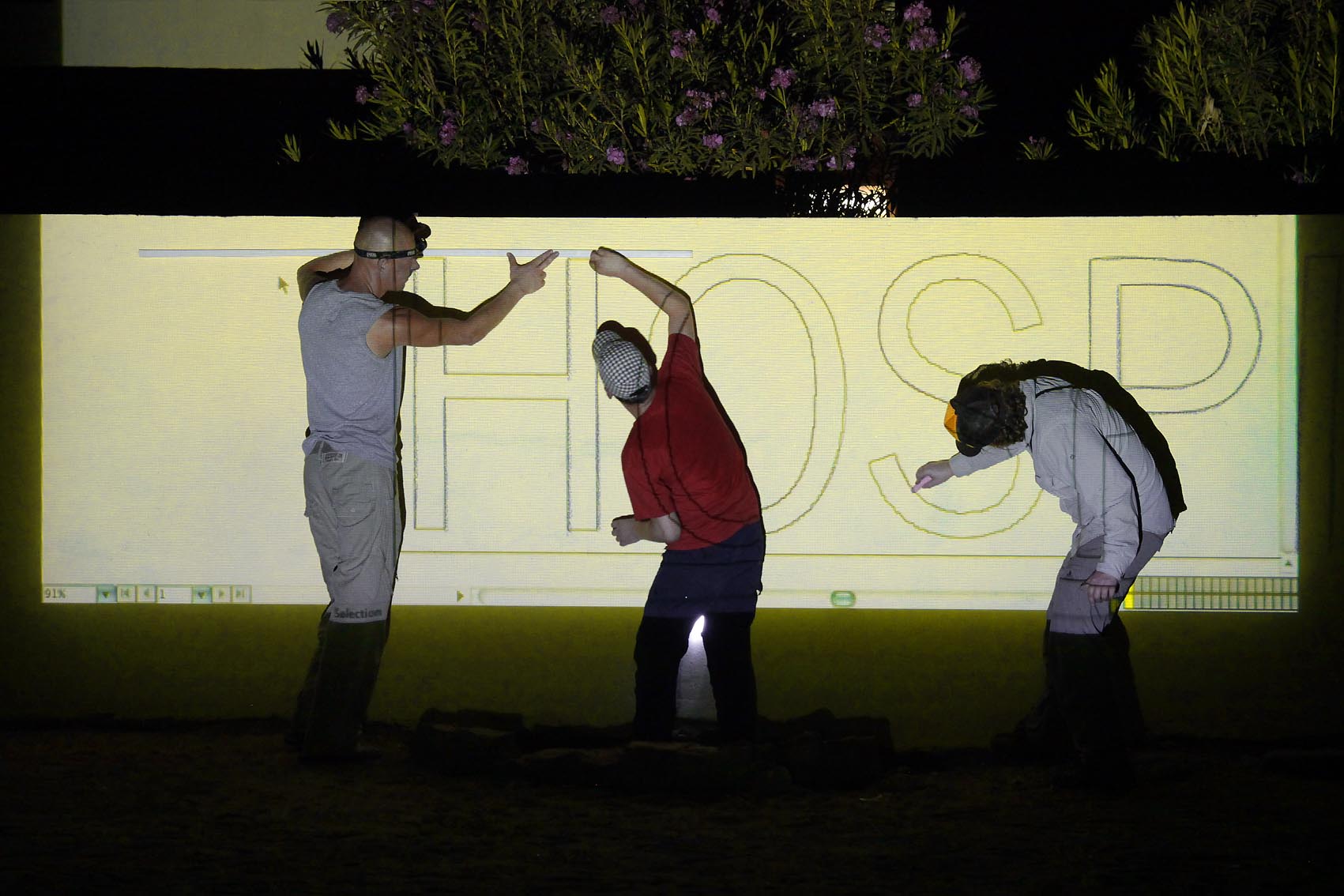 10 Jahre Hospital Projection